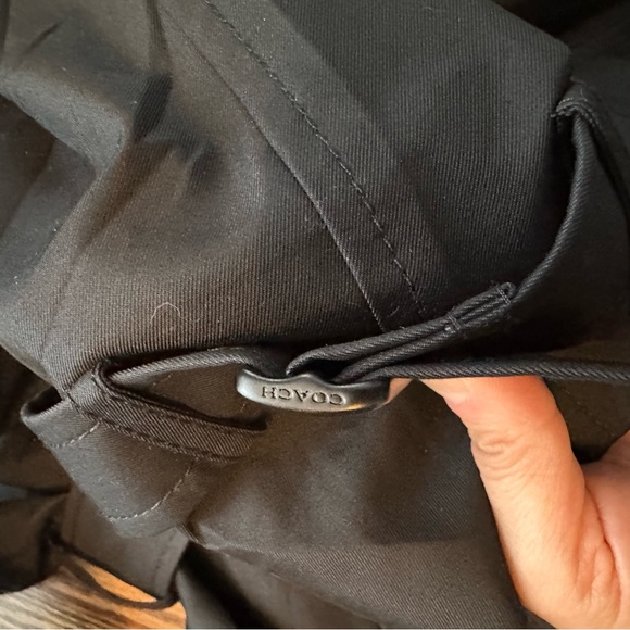 New COACH Trench Coat size L - Picture 13 of 16